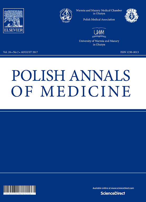 Go to journal home page - Polish Annals of Medicine